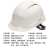 飞迅 安全帽 新国标高强度ABS透气领导监理头盔 工地建筑工程电力安全帽 白色