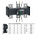 电气LRD48热继电器 热过载保护电流可调 一开一闭信号输出适用LC1D115-630 LRD485C174~279A