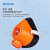海固（HAI GU）HG-501半面罩防尘 橘红黑1个