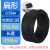 塑料 电镀锌扎丝 PVC包塑铁丝绑扎带绑丝扎线0.55 0.75黑白色 0.55黑扁