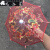 飞洛星六一儿童节演出道具伞新款儿童迷你小伞玩具装饰勋小雨伞射影道具 大号蕾丝伞(红色)