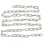 一  JGY8816  不锈钢长环链条 不锈钢铁链 金属链条  304不锈钢链 直径3mm长2米