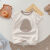 迪士尼（Disney）新生婴儿连体衣夏季薄款短袖棉质男宝宝夏天衣服外出服女夏装哈衣 乳白色 x短袖牛油果哈衣 66