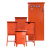 适用建筑施工工地标准临时一级二级三级电箱总配电箱动力柜工程用 桔红色