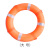 百舟（BAIZHOU）防汛成人救生圈船用专业救生浮圈实心游泳泡沫圈 成人橙色包布泡沫款