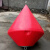 航道浮标 内河水上警示定位航标浮球 消防训练龙舟赛事塑料漂浮球 红色浮标 直径700高度900㎜ 无