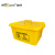 Wellguarding 威佳医疗废物周转箱 黄色垃圾箱 实验室收纳转运箱 医疗周转箱20L