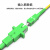 创优捷 UJ0142 光纤适配器 耦合器/法兰盘 SC/APC-SC/APC 单工 单模 绿色 塑料款