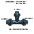 UPVC射流器DN15/20/25 水射器射水器汽液混合文丘里水射管耐酸碱 DN15活接式内径20毫米