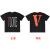 VLONE salute短袖大V中国龙限定藤原浩冠希王一博同款宽松情侣男 旗舰V橙色GC2110黑色 S