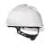 代尔塔102009 PP安全帽透气102009通风款石英工地安全帽防砸 102008 白色 无透气孔