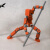 沁漫海dummy13人偶 多关节可动人偶3D打印有支架的可动玩偶身可动机 雪山白 人偶+手型+剑棍枪+护甲