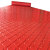 加厚地板垫PVC防潮防水耐磨阻燃塑料地毯防滑垫子户外 塑胶红色人字 普通1.0米宽*15米整卷