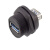 JILN  USB防水连接器USB2.0公母头延长线IP67工业PCB焊接航空插头 母座+防尘盖