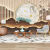 格梵高 GEVIENICO定制新中式壁纸美容院茶室装饰壁画3d立体背景布直播新款沙发壁布 01款 3D进口油画布(工程布)/1平方