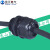 蓝江 标准尼龙电缆防水接头IP68密封夹紧格兰头ROHS环保塑料葛兰固定头 MG20BS-12