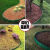 IGIFTFIRE定制草石隔离带园林绿化隔根板公园草坪挡土板分隔板围树圈花隔根 10cm宽10米长绿色全新料