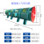 隧道施工专用压入式对旋轴流局部风机高速公路地铁引水洞变频 2x45使用风带0.8米 +风距离2000