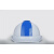 湖北国家电网安全帽双色配色高档ABS防砸工程施工安达防护电力帽 红+蓝条带字