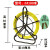 暗线穿线器电工拉线神器引线器室外管道疏通玻璃钢电缆光缆穿管器 5#100米+手提架 线直径4毫米粗