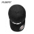 FLEXFIT NASA联名棒球帽男女全封闭弹力硬顶防晒刺绣大头围夏季鸭舌帽子 黑/黑 S/M