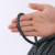 飞尔（FLYER）黑色尼龙绳子 打包编织绳 捆绑塑料绳 6mm×50米