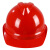 际华101001 ABS豪华型V型旋钮帽衬安全帽 1顶 红色 