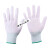 手套干活用的 夏季薄款尼龙线 透气工作耐磨手套劳保弹力 白色尼龙手套(36双) S