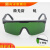 光纤防护镜防激光切割打标机专用焊接雕刻1064nm目镜 激光防护眼睛B(墨绿片)