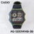 卡西欧（CASIO）手表男CASIO AE-1500WH-8B 新款反显多功能防水学生电子表 AE-1200WHB-3B绿色帆布带绿 送贴膜