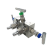 不锈钢SF-2B一体化三阀组罗斯蒙特三阀组EJA3051差压变送器三阀组 三阀组螺栓7/16(4 根)