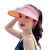 畅桑风扇帽成人新款夏季USB充电空顶男女遮阳帽户外遮阳帽子太阳帽 【三挡风力调节】字母款黑色