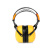 工业级降噪耳机隔音耳罩完全睡眠防噪音工业级专用降噪隔音耳机学习睡觉 [黄色]款[无配品]