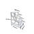 铝合金焊接工业踏台LD-BAS三步四步梯凳凌达加厚踏步平台脚踏梯 定制专拍(3天左右发货)18114536