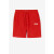 斐乐（FILA）男士短裤徽标经典款纯色弹性抽绳系带时尚舒适休闲裤LM23D553 625 FIERY RED XL