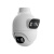 米家小白Q系列智能全彩夜视监控摄像头户外防水连手机远程双语音 Q2双摄（1000万像素） 回放1-3天(32G) 现货