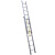 金锚 美国标准铝合金延伸梯子工作梯子至AM42-214II延伸高度4.38-7.7米