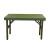 穗之语搬运起重折叠桌 不锈钢作业桌工作台 军绿色 长方桌 单位台  单位台