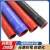 红色矽胶钢丝波纹管万能通风管耐高温压夹布水管300度进气橡胶管 钢丝管 内径60mm（长600mm)