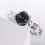 天梭（TISSOT）瑞士手表弗拉明戈系列指针石英简约时尚女士手表 送礼物送女友 黑盘钢带T094.210.11.051.00