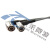 泰莱微波 A系列低损耗稳幅稳相电缆组件 TNC公转TNC公 DC-18GHz A81-TNCMTNCM-1.5m