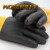 定制耐油手套高强度耐煤耐磨防水PVC工业机械劳保手套 兰浪U100耐油手套(10双格 XL