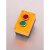 按钮开关带控制盒 启动停止 急停 旋钮 电源开关 4位盒+急停绿黄蓝