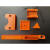 橘红色电木板耐高温防静电电工板隔热板绝缘板胶木板耐磨加工定制 加工拍这里