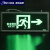 消防应急标志灯08款安全出口D应急疏散指示牌灯新国标 20款单面跑向左