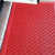 入户门垫室外镂空防滑大门口塑料商用脚垫三合一拼接刮泥除尘地垫 单刷加强加密款-纯红色 60cm*90cm