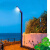 美克杰户外防水3米LED庭院灯铝型材景观灯花园别墅草坪灯公园小区路灯杆 2.5米30瓦LED全套7字型工程款