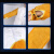 工孚 电焊护袖 牛皮套袖电焊阻隔袖套 一双价 米黄色均码 