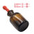 伏加瑞伏加瑞白色/棕色30ml/60ml/125ml玻璃滴瓶学校医院实验室器材/生物化学 棕60ml （买一送一）