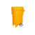 里蚂化学品泄漏应急处理桶 加仑有毒物密封桶套装 黄色移动式化学品应急推车防化套装